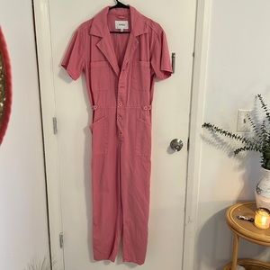 Pink PISTOLA jumpsuit- great condition